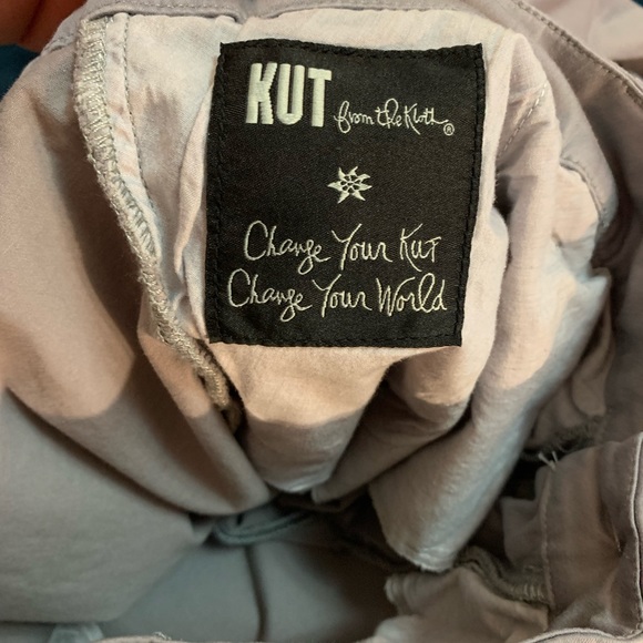 Kut light gray ankle length pants - Picture 4 of 6